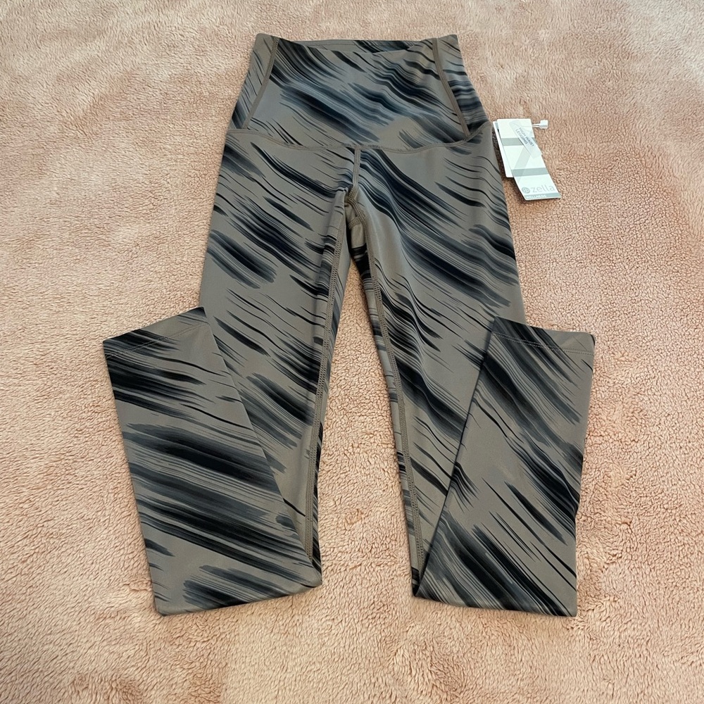 Zella Renew Ultra High Waist Print Leggings